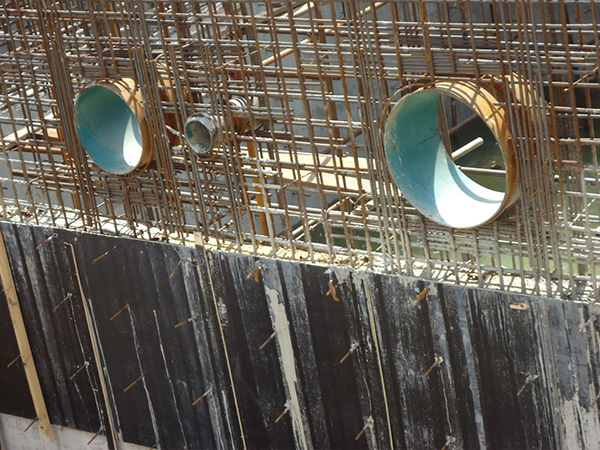 刚性防水套管客户现场