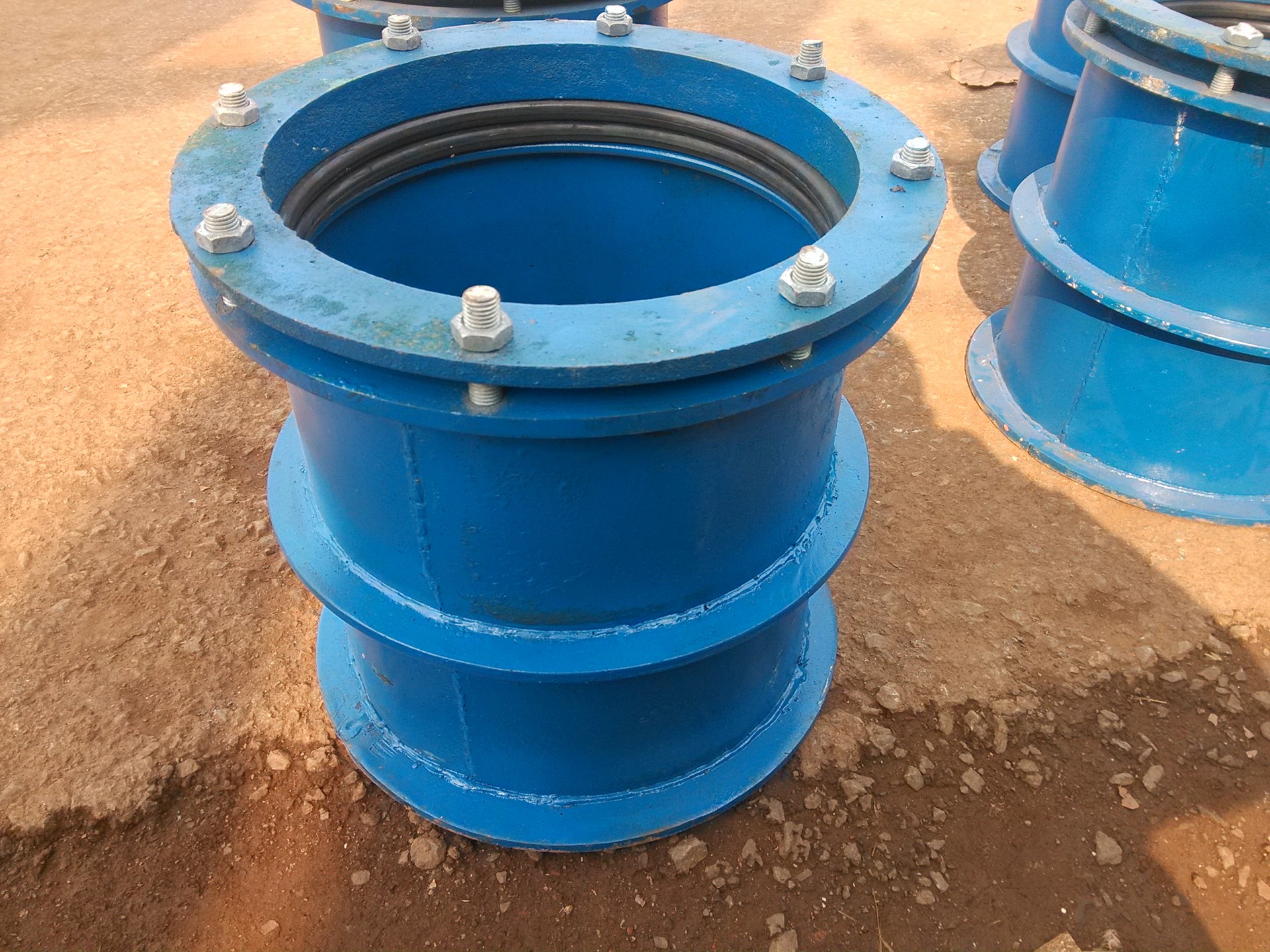 防水套管内部橡胶止水环的作用